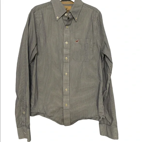 Hollister | Shirts | Hollister Mens Pinstripe Button Down Shirt | Poshmark Hollister | Shirts | Hollister Mens Pinstripe Button Down Shirt | Poshmark